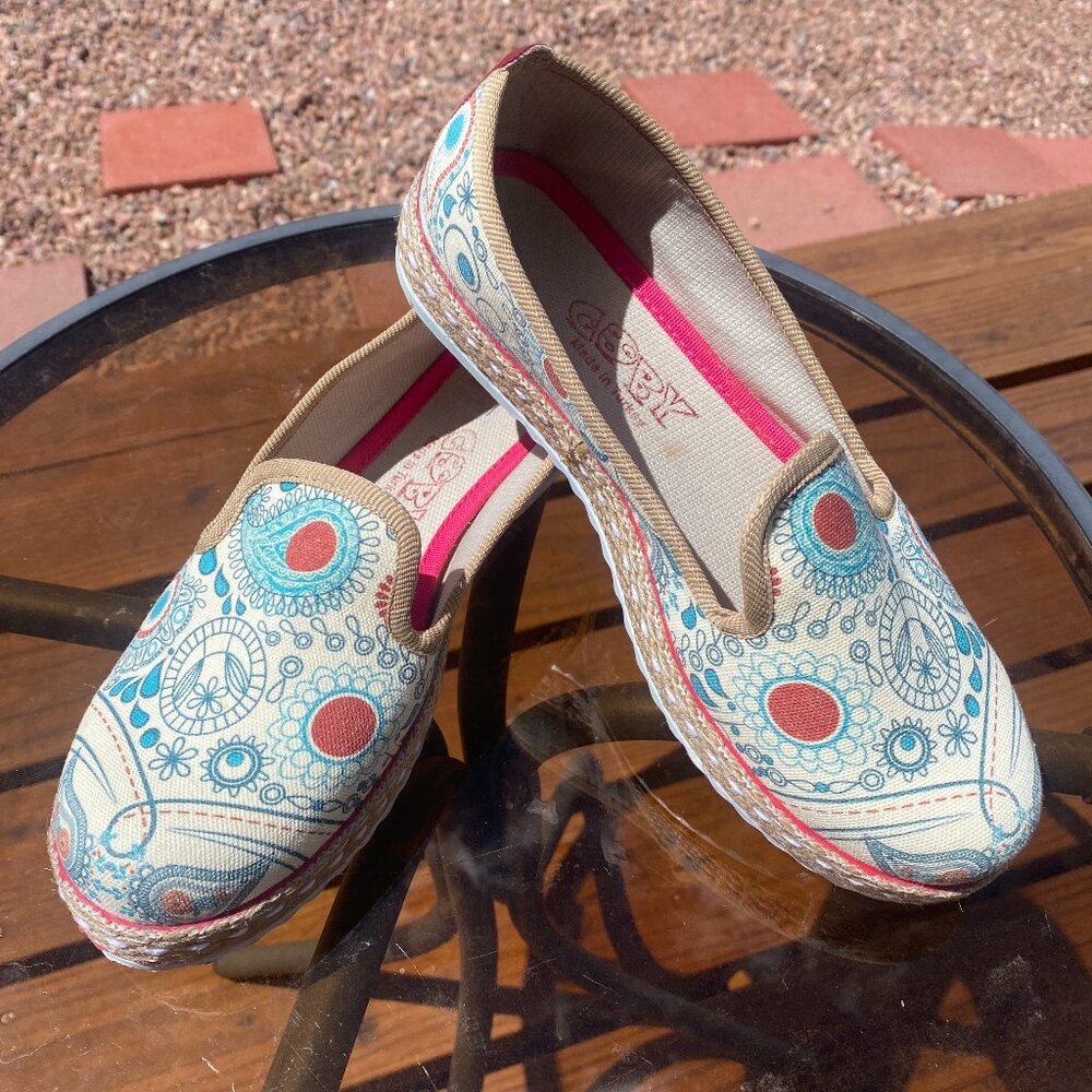 Goby Slip-On Paisley Espadrilles